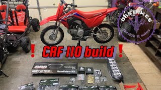 Crf 110 Build Getting ready for Barber small bore 2024 [upl. by Jenks129]