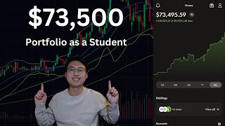 My 73000 Student Portfolio  Wealthsimple Trade Dividend amp ETF Investing [upl. by Rheims]