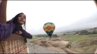 Riding a HOT AIR BALLOON Temecula Hot Air Balloon and Wine Festival May 2019 [upl. by Aztiram]