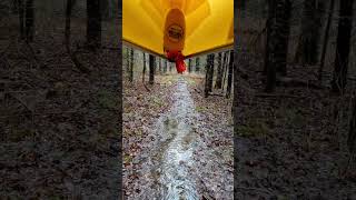 BWCA  portaging my Wenonah Basswood canoe through icemelt runoff [upl. by Gabrielle]