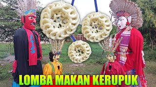 ONDELONDEL BETAWI JATUH LOMBA MAKAN KERUPUK ondelondel [upl. by Larrad]