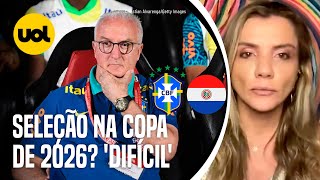 PARAGUAI X BRASIL DIFÍCIL IMAGINAR QUE ESTAREMOS NA FINAL DA COPA DO MUNDO 2026 DIZ MARÍLIA RUIZ [upl. by Fenn]