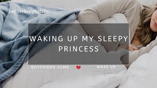 ASMR waking up my sleepy baby [upl. by Aihtnamas]