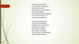 Difela tsa Sione hymn 346 Lekunutung le Morena  Paul Mofokeng [upl. by Akeemaj]