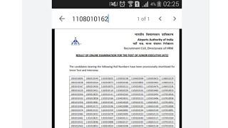 AAI ATC Result 2024 Link Junior Executive ATC Result [upl. by Sauer523]