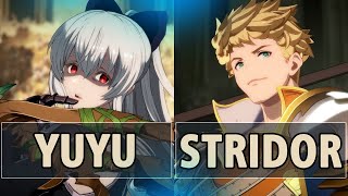 GBVSR🔥YuYu Vira Vs STridor Vane🔥 High Level Gameplay [upl. by Nevar764]