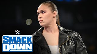 Ronda Rousey engages in a war of words with Charlotte Flair SmackDown March 25 2022 [upl. by Caroline]