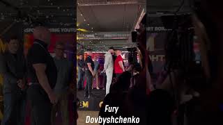 Hughie Fury vs Kostiantyn Dovbyshchenko Face to Face [upl. by Graehme]