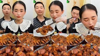 ASMR EATING SOUND  ASMR EATING  MUKBANG EATING  EATING EVERYDAY  EATING WITH FAMILY PART 134 [upl. by Arait832]