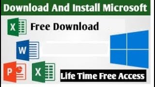 How to Download Microsoft Office  Download MS Word Excel PowerPoint in All Windows  Microsoft [upl. by Chiquia]