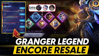 GRANGER LEGEND SKIN ENCORE RESALE  RECHARGE TASKS  RELEASE DATE [upl. by Lyns646]