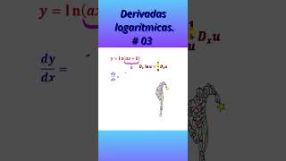 Derivadas logarítmicas  Logarithmic derivatives yl n⁡axb [upl. by Tellford]