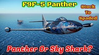 Stock To Spaded  F9F5 Panther  Should You BuySpade It A Surprising Hero War Thunder [upl. by Loleta]