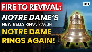 Notre Dame Cathedral Rings Bells Again After 2019 Fire Reopening Set for December 7 [upl. by Brittaney908]