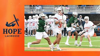 Hope vs Southwestern  Mens Lacrosse 33122  NCAA D3 Lacrosse [upl. by Akenna]