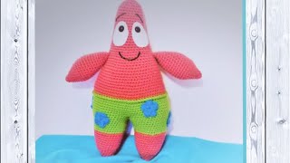 ¨ PATRICIO AMIGO DE BOB SPONGE EN CROCHET [upl. by Leeda638]