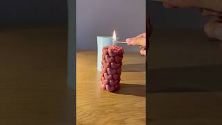 Силіконова форма циліндр в серцях ❤️свічки heart mold candle moldmaking unmolding kerzen diy [upl. by Nauj261]