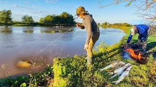 NO LO PUEDO CREER QUE INCREÍBLE LUGAR PESCA EN EL RIO PARANA GUAZÚ [upl. by Power349]