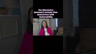 Why A Dismissive Avoidant Is Hardwired to Avoid Vulnerability avoidantattachment [upl. by Kalfas]