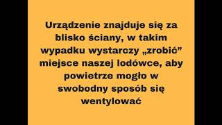 Dlaczego lodówka nie chłodzi [upl. by Artened]