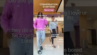 Conversation starters preppy fall tips fallroutine viral foryoupage subscribe [upl. by Seko641]