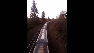 Freight Train going through Napavine Washington [upl. by Ettelrats]