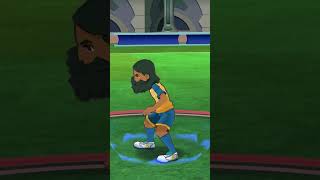 Inazuma Eleven GO Strikers 2013  Sidewinder V2 VS Iron Wall  Ikari no Tettsui shorts [upl. by Leraj]