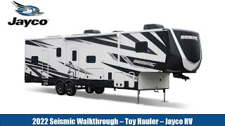 2022 Seismic Walkthrough – Toy Hauler – Jayco RV [upl. by Shayla]