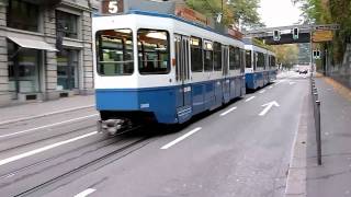 Tram Zürich BellevueKunsthaus [upl. by Yerdna]