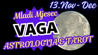 ♎︎ VAGA  Utjecaj Mladog Mjeseca  NOVEMBAR 2023 [upl. by Atwahs]