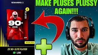 OPENING THE FESTIVE BLITZ OFFERS MAKE PLUSES PLUSSY AGAIN 90 ELITE PLAYER PACK MUT 24 [upl. by Assirec]