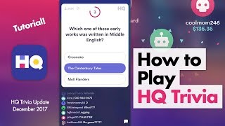 How to Play HQ Trivia [upl. by Maeve917]