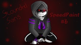 NEW SANS Scoundrel Sans by me SpeedPaint 6 [upl. by Holly-Anne]