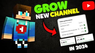 GROW Your Minecraft Gaming Channel In 2024 🤩 [upl. by Carbo]