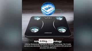 Bluetooth Body Fat Scale fitness gym smartgadgets fyp video videos [upl. by Odlavso]