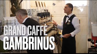 NAPLES  places to see  Grand Caffe Gambrinus Coffee Culture Naples Italy 📌🇮🇹☕️ cafe Napoli [upl. by Kafka]