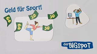 Geld für Sport bei der Krankenkasse BIG [upl. by Latreshia908]