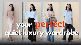 QUIET LUXURY BUILDING A VERSATILE CAPSULE WARDROBE [upl. by Eneloc]