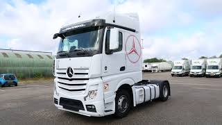 MercedesBenz Actros 1851 LS 4x2 Euro 6 2 Tanks year 2020 463749 km in TOP condition [upl. by Eendys921]