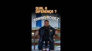 QUAL A DIFERENÇA ACIDEZ E TANINO [upl. by Gobert127]