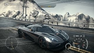 Need For Speed Rivals PC Fully Upgraded Koenigsegg Agera One1 Racer Gameplay [upl. by Nednil]