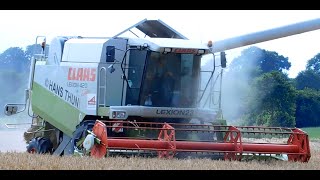 Wintergerste Dreschen mit Claas Lexion 420 [upl. by Giess]