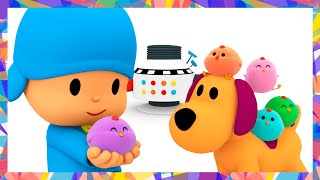 🐤 POCOYO in ENGLISH  Learn Colors With Colourful Chicks  Full Episodes VIDEOS and CARTOONS [upl. by Lrac]