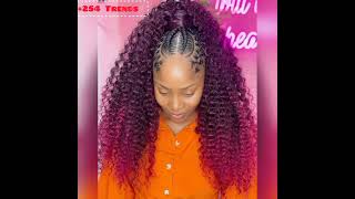 ❤️🔥New ampStylish cornrow braids with beads Hairstyles for black womenBraids Hairstyles 2023braids [upl. by Layol]