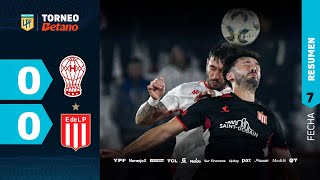 HURACÁN 0  0 ESTUDIANTES  Resumen del partido  TorneoBetano 2024 [upl. by Nilre]