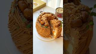 Chesnut Coffee Cake food cake recipe coffee youtubeshorts ytshorts [upl. by Fredel581]