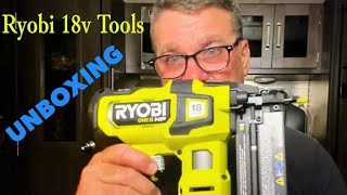 Unboxing 18v Ryobi Tools [upl. by Rodolphe]