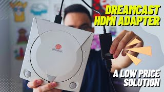 Dreamcast HDMI adapter  A low price solution with a great perfomance [upl. by Lada]