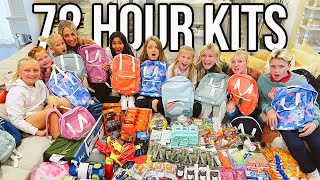 72 HR EMERGENCY KiTS W LARGE FAMiLY [upl. by Yuri72]