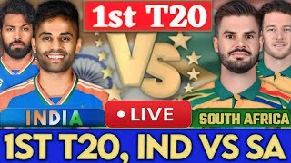 India vs South Africa 1st T20 2024  Live Score Highlights amp Analysis  IND vs SA Cricket Match [upl. by Aicxela]